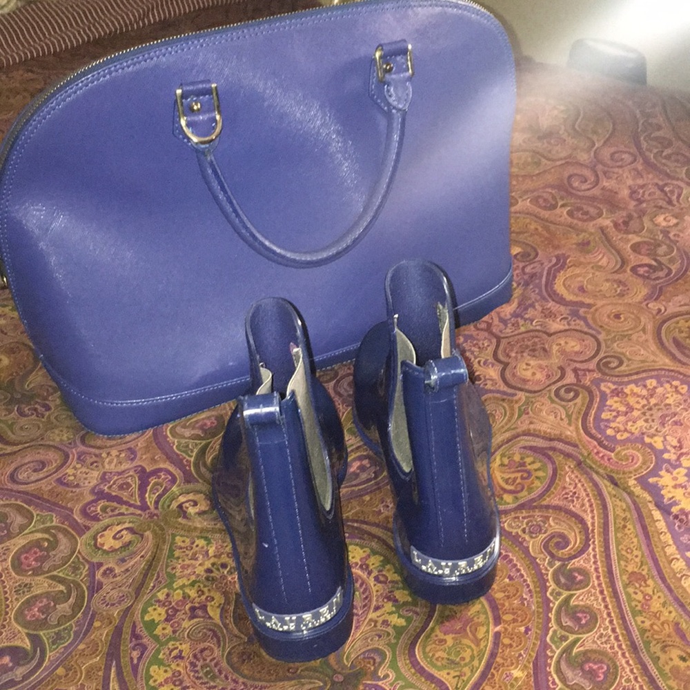 Purse & Ralph Lauren boots